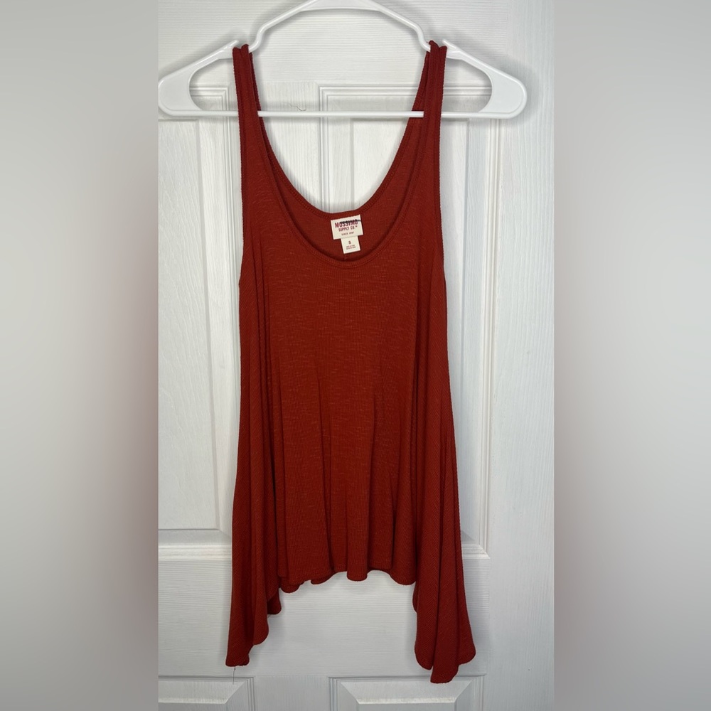 Rustic Orange Tank